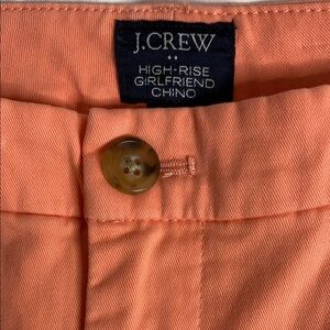 J. Crew Orange Coral  Lightweight Cotton Blend